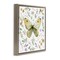 Stupell Industries Chic Cottage Butterfly Framed Floater Canvas Wall Art Design by Carol Robinson